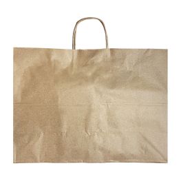 24 of Kraft Paper Shopping Bag 16 X 6 X 12"