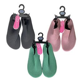 12 Pieces Sole Selection Women's Aqua Shoes - Women's Aqua Socks