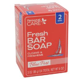 12 pieces Soap 2pk Fresh 3oz Bar Boxed Personal Care - Soap & Body Wash