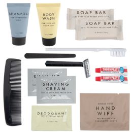 50 of Classic 15 Piece Travel Hygiene Kit