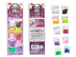 144 of Pony Beads 10 Asst X12pc