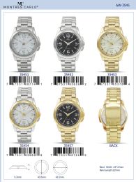 12 pieces Men's Watch - 35454-B8 assorted colors - Men's Watches