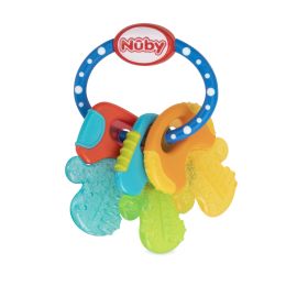48 pieces Nuby Icybite Teething Keys On Ring - Baby Accessories