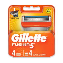 60 pieces Gillette Fusion 5 10 X 4 Blades - Shaving Razors