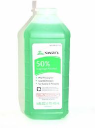 12 pieces Swan Rubbing Alcohol 16 Oz 50% Wintergreen - Pain and Allergy Relief