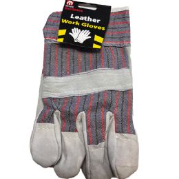 36 pieces Simply Hardware Working Leather Gloves 1 ct - Working Gloves