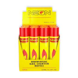 96 pieces Neon Butane 300 Ml Regular - BBQ supplies