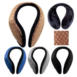 240 Wholesale Solid Color Earmuffs In 5 Assorted Colors