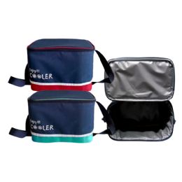 80 pieces Dual Tone Hot & Cold Lunch Bag 11" X 8" X 8" - Lunch Bags & Accessories