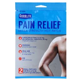 24 pieces Pain Relief Extra Strength Hot Patch 2 Pack - Pain and Allergy Relief