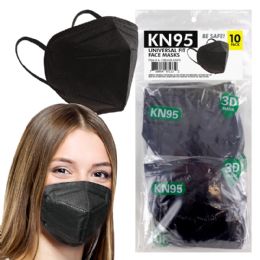 200 pieces 10 Pack Black Kn95 Face Masks - Face Mask