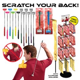 216 pieces 216pc Back Scratcher Display - Back Scratchers and Massagers