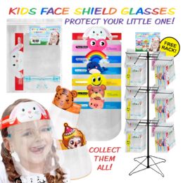 200 pieces 200 Pc Kids Face Shield Display - Face Mask