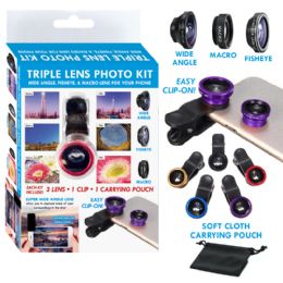 200 pieces Cell Phone Camera Lens Kit - Tripods and Phone Holders