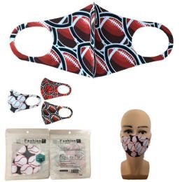 288 pieces Sport Face Mask Designs - Face Mask
