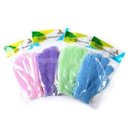 1200 of Nylon Bath Gloves  Assorted Color