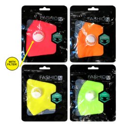 288 pieces Neon Color Face Masks With Filter - Face Mask
