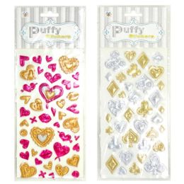 1200 pieces Puffy Stickers 30 Assorted Styles - Stickers