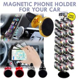 60 pieces 60pc Magnetic Car Phone Mount - Tripods and Phone Holders