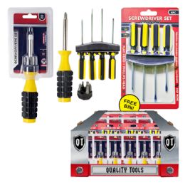 72 pieces 72 Pc Pdq Screwdriver Sets - Screwdrivers and Sets