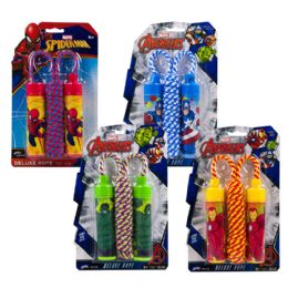 72 pieces 7 Ft Marvel Jump Rope 4 Assorted - Jump Ropes