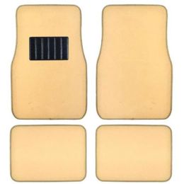 10 pieces 4pc Light Beige Auto Floor Mats Carpet - Auto Sunshades and Mats