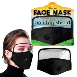 288 pieces Face Mask With AntI-Fog Shield - Face Mask