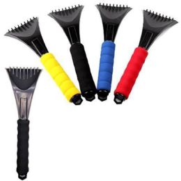 100 pieces 10" Soft Grip Ice Scraper - Freezer Items