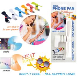 144 pieces 2 In 1 Cell Phone Fan - Computer Accessories
