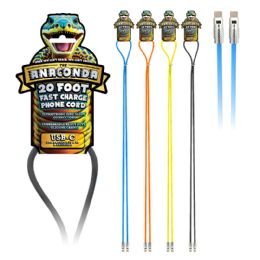 48 pieces 20 Ft C To C High Speed Anaconda Phone Cord - Wires and Cables