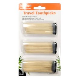 24 pieces Travel Toothpicks - Toothpicks