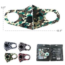 288 pieces Camo Face Masks With Filters - Face Mask