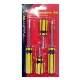 24 pieces 4 Pc Screwdriver Set - Screwdrivers and Sets