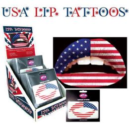 144 pieces 4th Of July Tattoos 144 Pc Display - Tattoos and Stickers