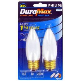 96 pieces Duramax Frosted Ceiling Fan Bulbs 2 pk - Lightbulbs
