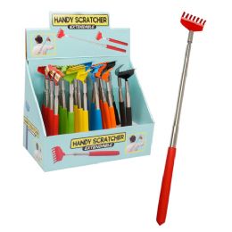 288 pieces 48pc Back Scratcher Display - Extendable 26-37" - Back Scratchers and Massagers