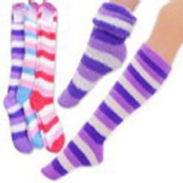 480 pieces Cozy Socks Extra Long - Womens Fuzzy Socks