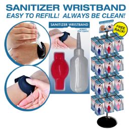 200 of 200pc Wristband Sanitizer Dispenser Display