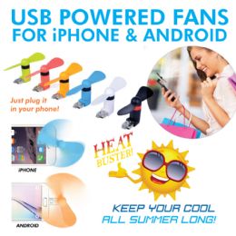 24 pieces Cell Phone Fan  24 Pc Display - Tripods and Phone Holders