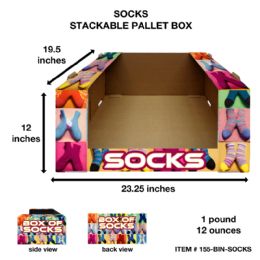 10 Wholesale Socks Tray Bin Stackable 23x19x12
