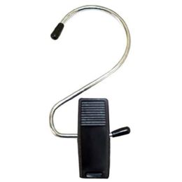 100 pieces Hang Hook 4 1/2 Black + Chrome Hook - Hooks