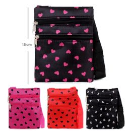 600 pieces 2 Pocket Messenger Bag - 5 Assorted - Shoulder Bags & Messenger Bags