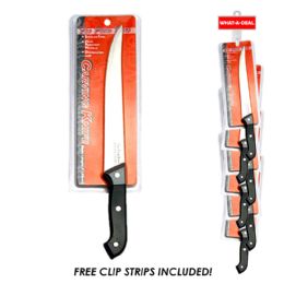 24 pieces 24pc 12.5" Carving Knife With 2 Clip Strips - Kitchen Knives