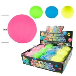 144 Wholesale Krazy Squishy Glow In The Dark AntI-Stress Ball
