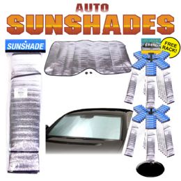 144 pieces Car Window Shade 144 Pc Display - Auto Accessories
