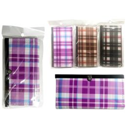 144 of Ladies Clutch Wallets 6 Assorted Designs