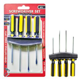 48 pieces 4 Pk Screwdriver Set - Screwdrivers and Sets