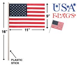 3600 pieces Usa Flags - Signs & Flags