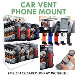 36 pieces 36pc Cell Phone Vent Car Mount Display - Tripods and Phone Holders