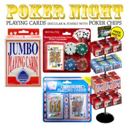 144 of 144pc Playing Cards Display